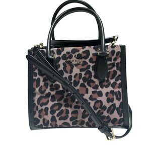 Kate Spade KH455 Ellie Spotted Leopard Small Tote Crossbody Shoulder Bag Handbag